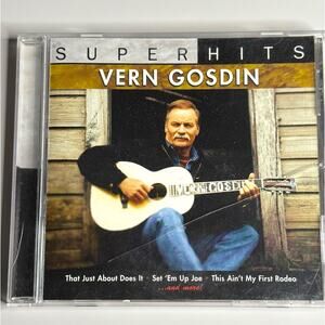 Vern Gosdin Super Hits 2007 Sony BMG Country Music CD Greatest Hits Compilation